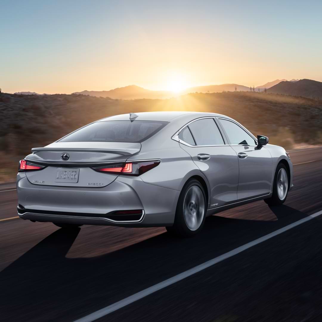 2021 Lexus ES rear view