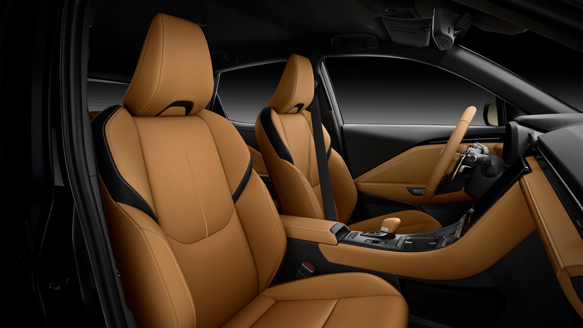 Interior seats of the Lexus LBX